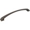 Jeffrey Alexander 12" Center-to-Center Brushed Pewter Arched Roman Appliance Handle 944-12BNBDL - alternate 1